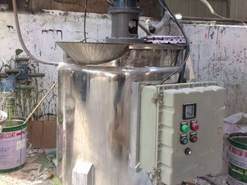 Air can heat explosion-proof mixing tank